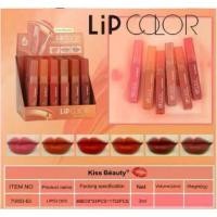 ราคา [COD] [Tiktok]70063-03 ขายยกถาด(01-06)24 ชิ้นKiss Beauty To Fill You ลิปเนื้อลิควิดกันน้ำสุด ลิปแมทโทนแดงก่ำ ลิปแมทจุ่ม กลิ่นหอมมากLaLa (1733331339476764185)