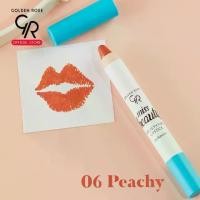 ราคา [ส่งฟรี] โกลเด้น โรส มิสบิวตี้ เวลเวทตี้ คิส ลิปสติก 3.5 กรัม Miss Beauty Velvety Kiss Lipstick 3.5g ลิปแมท ลิปดินสอ (1733273895493010975)