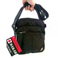 ราคา travel bag Chinatown Leather Men's Bag, Fabric Belt, Shoulder Bag, Bla, Dakar 3, Zipper Closure.กระเดินทาง (1733428239987279204)