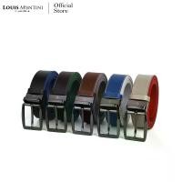 ราคา COD. Louis Montini (Skyscrapper) เข็มขัดผู้ชาย Men Belt เข็มขัดหนังวัวแท้หัวหมุน MGN249 Fashion accessories #อย่าน้อยใจตัวเอง (1733033606045665143)