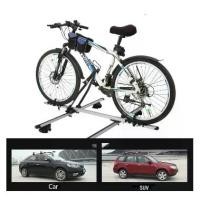 ราคา 【One_boutique】แร็คหลังคา แร็คบรรทุกรถจักรยาน Aluminum alloy roof bike rack (1733034680391468045)