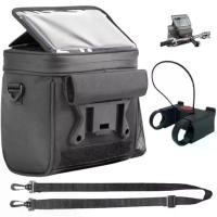 ราคา Back Riding Mountain Bike Dual-use Shoulder Bag Bicycle Handlebar Touch Screen Waterproof Mobile Phone Navigation Bike Front Basket Cycling (1733060878488274071)