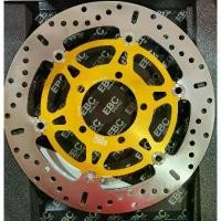 ราคา จานเบรค EBC Brakes/ จานหน้ารุ่น Floating Triumph Bonneville T100 16-18 ,T100LC 900CC 19-24 ,Black ปี 16-22 (1733100397758482119)