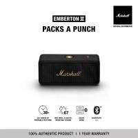 ราคา Marshall ลำโพงบลูทูธ - Marshall Emberton II Black and Brass Bluetooth ไร้สาย (1730325050982369310)