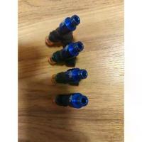 ราคา 4X Top feed High performance 65mm ev14 E25 E85 impedance Flow matched fuel injector Blue For Honda หัวฉีด (1732556934356632934)