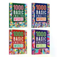 ราคา Thailand 4 หนังสือ 1000 Basic English Words Level 1-4 English Learning Educational Book Essential Words Vocabulary Sight Words Workbook for Grades 3-6 Reading prehension Writing (1733157610249094797)