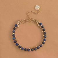 ราคา LAPIS LAZULI-LUCKY CHARM BRACELET สร้อยข้อมือหินมงคล ลาพิสลาซูลี (1732760886390391817)