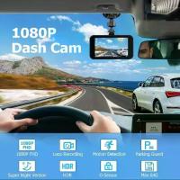 ราคา [COD] กล้องติดรถ FHD1080P กล้องหน้า กล้องติดรถยนต์ มุมกว้าง 170° องศา Car dash camera T675 (1733403420263876408)