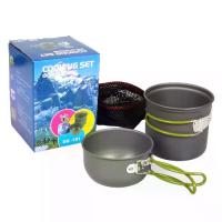 ราคา Outdoor Cookware Set for 1-2 People Portable Camping Cookware DS-101 Cookware Set Simple and Quick 2-Piece Cookware Set (1733141553374725764)