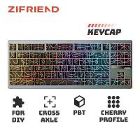 ราคา Zifriend ธีมคีย์แคป Topographic Key Cap Cherry Profile สําหรับ MX Switches คีย์บอร์ด (1732743351158474293)