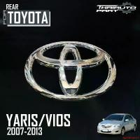 ราคา ใช้งานได้ ( ของแท้ ) โลโก้ฝาท้าย 75431-0D070 รุ่น โตโยต้า วีออส TOYOTA VIOS ปี 2007 - 2013 สีโครเมี่ยม 1 ชิ้น Car รถยนต์ Sticker รถจักร สติกเกอร์ (1731674636199233556)