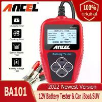 ราคา [COD] [เก็บเงินปลายทาง] ANCEL BA101 12V Car Battery Tester 100-2000 CCA 220AH Digital Cranking &Charging System Load Tester Analyzer Bad Cell Test Tool for Car/Boat/SUV Professio (1733053601258505958)