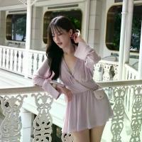 ราคา HELLObuhsiyiwaywa ขายดีประจำเดือนนี้ [ Fabrique.co ] - ขายดี! Lady Flirt Dress เสื้อเชิ้ตเดรส ผ้าชีฟอง (1733236500013418032)