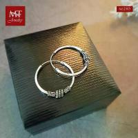 ราคา MT ต่างหูห่วงเงินแท้ ห่วง สไตล์บาหลี 925 Sterling Silver Earrings (se285) MT Jewelry มณีธารา (1732695369656206673)