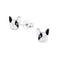ราคา SILVER THAI French bulldog stud earrings black,white enamel silverต่างหูรูปหมาเฟรนช์ บูลด็อกเด็กใส่ได้ผู้ใหญ่ใส่ดี คําแนะนําการขายที่ร้อนแรงในเดือนนี้ (1732214200209016674)