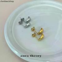 ราคา ต่างหูสแตนเลส aura.theory mini water drop earrings (1732490060297242253)