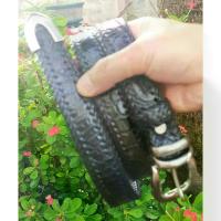 ราคา COD. เข็มขัดหนังจระเข้ ถักขอบตลอดเส้น ขนาดไม่ใหญ่นะวิ 1.2นิ้ว ยาวตลอดเส้น 49นิ้ว Fashion accessories #อย่าน้อยใจตัวเอง (1733046061454493206)