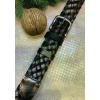 ราคา (จัดส่งจากประเทศไทย). East Te' เข็มขัดหนังวัวแท้ถักเปีย 4 เส้น LT1792 Fashion accessories #อย่าน้อยใจตัวเอง (1733011320265606333)
