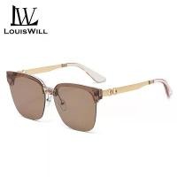 ราคา dageokk ที่นิยมมากที่สุด LouisWill Women Sunglasses Fashion Sunglasses UV400 Summer Sunglasses Anti Glare Driving Fishing Glasses Vintage Retro Large Frame Summer Sun Glasses (1732702660712826307)