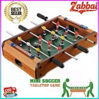 ราคา [ส่งฟรี] Zabbai Table Football Games, Hand-Cranked Table Football, Football Table Game, Portable Football Table, Tabletop Football Game, Children's Football Toys (1733408040561837562)