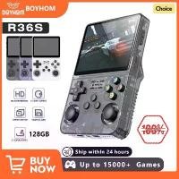 ราคา 64GB R36S Retro Handheld Video Game Console Linux System 3.5 Inch IPS Screen Portable Pocket Video Player Games Boy Gift (1732850540232213660)