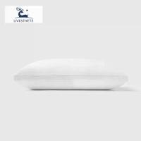 ราคา [COD] Liv-Esthete 2024 Winter White 100% Goose Down Pillow Gift Down-proof Queen King 100% Cotton Neck Protection Sleep Bed Pillows (1733284736778602338)