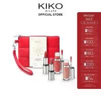 ราคา [COD] [tiktok]KIKO MILANO Snow-Kissed Holiday Never Without You Mini Lips Gift Set ชุดของขวัญลิปสติก (1733420857010193656)