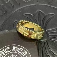 ราคา Chrome HEARTS Ring/22K Gold Eternal forever Ring 078 (1732572400682108193)