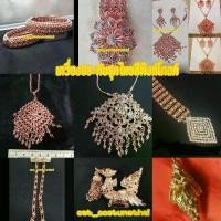 ราคา Catสร้อยชุดไทย-เข็มขัด-สังวาลย์-กำไล-รัดเกล้า-Pink gold ราคาเบาๆ ใช้ได้ทั้งเด็กและผู้ใหญ่ประดับชุดไทย (1732326754539833263)