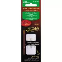 ราคา COD ขายร้อน Clover เข็มควิลท์ คละเบอร์ 9-12 รุ่น Black Gold Hand Sewing Needles CK4983 (1732830960693183738)