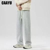 ราคา CAAYU Men's Jogger Sweatpants Fashion Hip Hop Japanese Streetwear Drawstring Casual Baggy Trousers Sports Loose Gray Pants Mens [COD] (1733320169255240715)