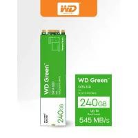 ราคา WD SSD Green 240GB M.2,SATA G3 READ 545MB/S WRITE 80MB/S ( WDS240G3G0B ) ประกัน 3 ปี สไตล์การระเบิด (1732652026122307509)