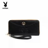 ราคา PLAYBOY รุ่น Vivian Wallet กระเป๋าสตางค์ผู้หญิงใบยาว รหัส ST-WA251PB107 ดีไซน์หนังปั้้มนูนโลโก้ มี2สีให้เลือก สีOlive GreenและสีOnyx Black (1732926911247713605)