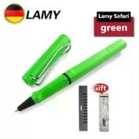ราคา [Tiktok] LAMY Safari Rollerball Pen （Green）ของแท้100% ปากกาโรลเลอร์บอล ลามี่ , ไส้ปากกาโรลเลอร์บอล LAMY M63 หัว M (1733021697131841478)