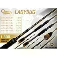 ราคา คันเบ็ดงัดกระพง Green Hornet Ladybug (Spinning) (1732307200290817653)