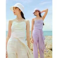 ราคา Wildblueyonder-MOLLY BUCKET HAT หมวกสีพื้น COD (1732606359917856743)