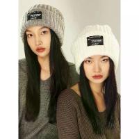ราคา Beanie knit Hat หมวก บีนนี่ ถักไหมพรมสไตล์เกาหลี ไหมพรมนุ่มๆๆน่ารักๆอบอุ่นใส่หน้าหนาวกันหนาวกันหิมะ (1732778758021285040)