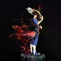 ราคา 2025 Premium Edition Naruto MRJ Hat-Wearing Uchiha Itachi Eye Glowing Scene Figure Model Box Set (1733059256192894444)