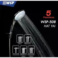 ราคา WSP ชุดหัวฝักบัวพร้อมสาย ปรับได้ 5 ระดับ HAT YAI รุ่น WSP-508 (สีโครม) (1732936005181867588)
