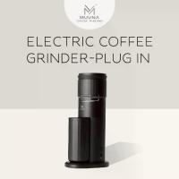 ราคา Precision Home Coffee Grinder เครื่องบดกาแฟไฟฟ้า ที่บดกาแฟ ปรับได้ เครื่องบดเมล็ดกาแฟ ที่บดกาแฟไฟฟ้า เครื่องบด Muvna (1733118423270983454)