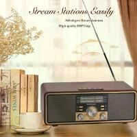 ราคา Radio, Retro Wood Grain Design, Wireless Audio, Stereo Dual Speakers, TF/USB Card Player, AM/FM/SW Tri-Band Radio, TWS Dual Interactive Pairing, MP3 Player, Home Audio, Outdoor S (1733408992620545670)