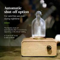 ราคา [COD] Nebulizing Essential Oil Diffusers For Aromatherapy - Battery Operated Diffuser Wood & Glass Oil Diffuser For Home Office (1732967333512447652)