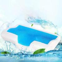 ราคา [COD] 1 Pcs Memory Foam Pillow Summer Ice-cool Pillows Anti-snore Neck Rest Sleep Gel Pillow Core+Pillowcover For Home Beddings decor (1733125476334208617)