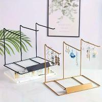 ราคา 1 Piece Heavy Duty Metal Display Stand - Multifunctional Desktop Organizer, No Assembly Required, Suitable for Home, Office, Retail Store, Hotel - Sturdy Base, Can Place Glasses, (1733387939308406732)