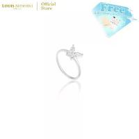 ราคา Louis Montini (Jewelry) Sterling Silver 925 Ring แหวนเงินแท้ 92.5% แหวนผู้หญิง รูปผีเสื้อ LJRG34 (1732778614134179622)