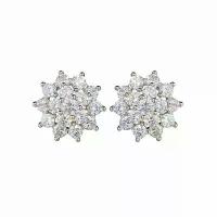 ราคา Neriza Jewelry ต่างหูเพชรประกบ เกรดพรีเมี่ยมประกายไฟเทียบเท่าเพชรแท้ รหัส NE125 จัดส่งพร้อมกล่อง (1733157399345006147)