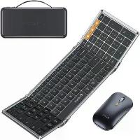 ราคา [COD] ProtoArc Foldable Keyboard and MouseTrue Full-Size Folding Keyboard Mouse bo for Business and TravelPortable Mouse Keyboard (1733284713590654398)