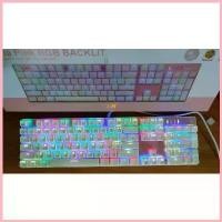 ราคา Keyboard Gaming Mechanical OKER K84/ K428 รับประกัน2ปี จัดส่งจากกทม (1732944415010359135)