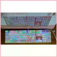 ราคา Keyboard Gaming Mechanical OKER K84/K428 BACKLIT BLUESWITCH รับประกัน2ปี สวัสดิการสด (1732847008303187268)