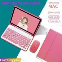 ราคา Case with Keyboard For iPad 5th 6th 7th Gen 8th 9th 10th Generation 11 A16 Wireless Bluetooth Keyboard Mouse Cover casing for iPad Air 4 5 air 11 M2 M3 Pro 9.7 10.5 11 MINI 6 7 (1733081752422483528)